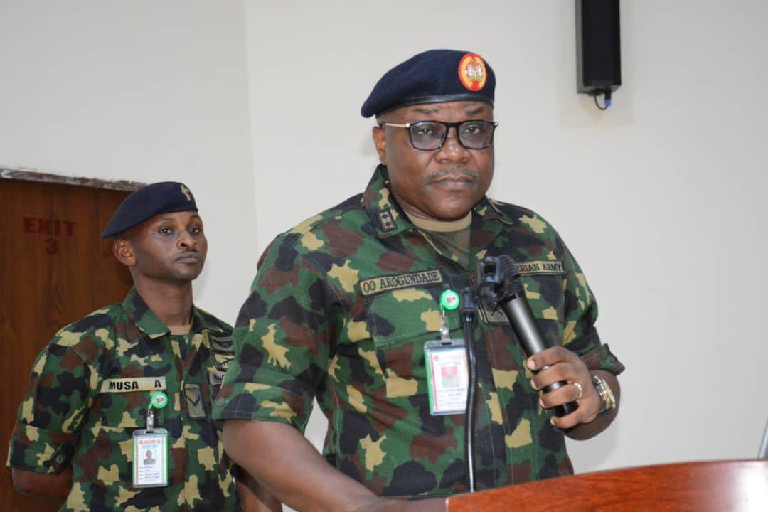 Brigadier General Dele Arogundade in military uniform